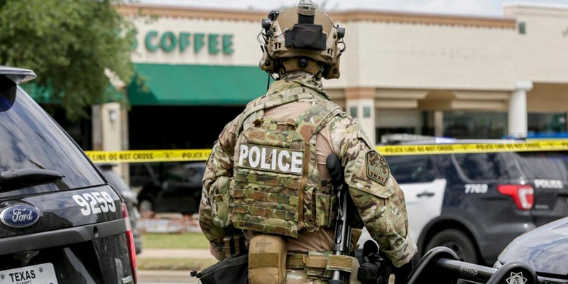 Teror Penembakan Massal Tewaskan Tiga Orang Di Texas, Polisi Buru Pelaku
