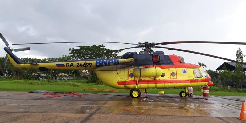 BNPB Kirim Enam Helikopter Untuk Penanganan Darurat Bencana NTT