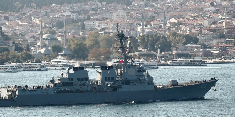 Perseteruan Rusia-Ukraina: Kapal Perang AS Mundur Dari Laut Hitam