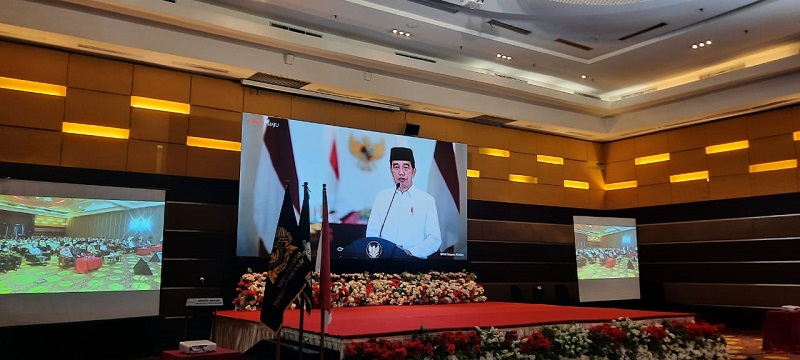 Buka Tanwir 1 Pemuda Muhammadiyah, Jokowi Dorong Budaya Enterpreunership Sebagai Strategi Dakwah
