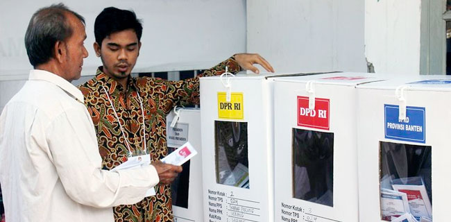 Mantan KPPS Hingga PPK Pemilu 2019 Uji Keserentakan Pemilu 5 Kotak Ke MK