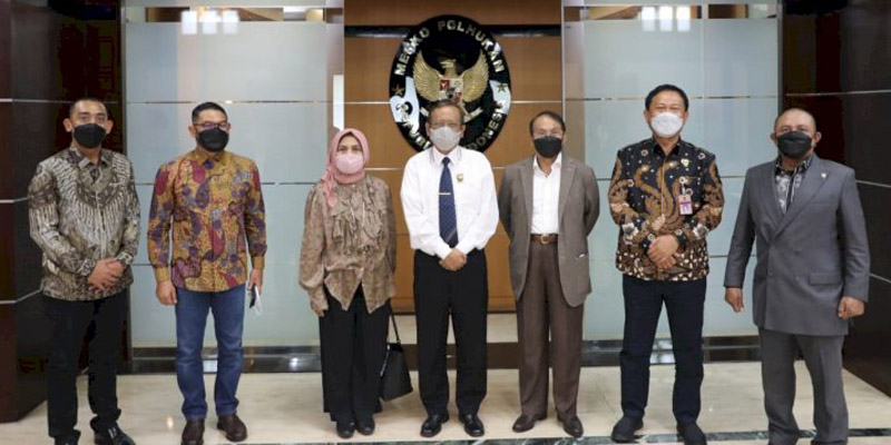 Cari Kepastian Pilkada Aceh 2022, Sejumlah Politisi Tanah Rencong Temui Mahfud MD