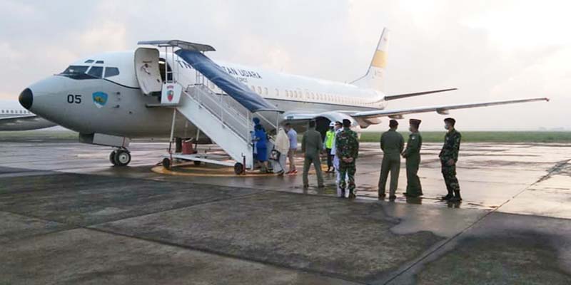 TNI AU Siapkan Tiga Pesawat Boeing B-737 Dukung Upacara Tabur Bunga Keluarga ABK KRI Nanggala-402