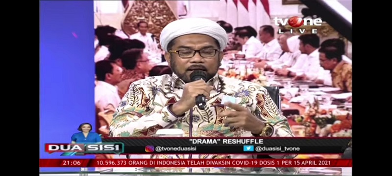 Ngabalin Ke Mardani Ali Sera: <i>Statement</i> <i>Reshuffle</i> Kabinet Politik Dagang Sapi Bodohi Publik!
