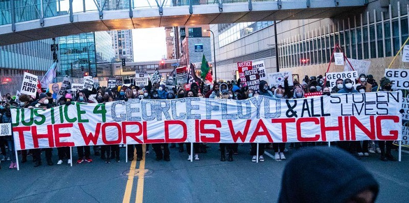 Aktivis Black Lives Matter Berhamburan Di Jalan, Rayakan Vonis Bersalah Derek Chauvin