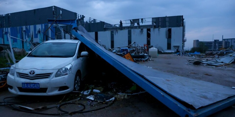 Dua Kota Di China Dihantam Tornado, Tewaskan 12 Orang Dan Melukai Ratusan Penduduk