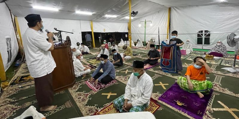 Antusiasme Remaja Dan Kuliah Subuh di Tenda Masjid At Tabayyun