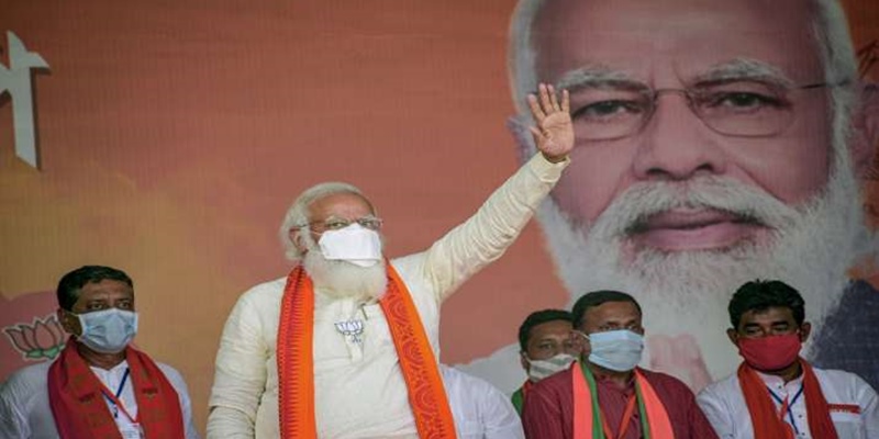 Partainya Kalah Telak Di Pemilu, PM Modi Ucapkan Selamat Kepada Banerjee
