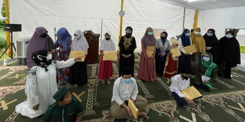 Muliakan Ramadhan, Takmir Masjid At Tabayyun Santuni 212 Anak Yatim