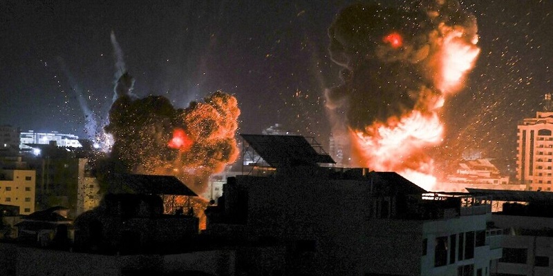 IDF: Israel Jatuhkan 122 Bom Dalam 25 Menit Ke Jalur Gaza