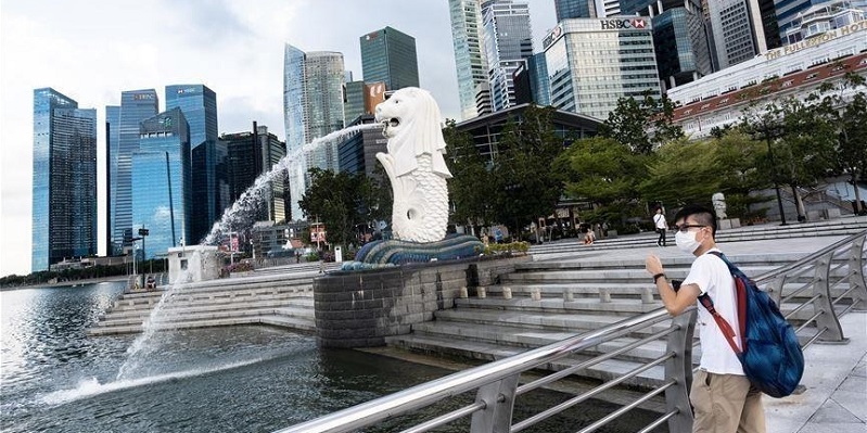 Banyak Kasus Covid-19 Tak Terlacak, Singapura Berlakukan Lockdown Lagi