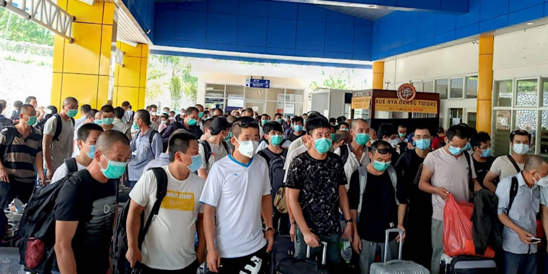 TKA China Kembali Masuk Indonesia, Bukti Pemerintah Tak Serius Kendalikan Pandemi Covid-19