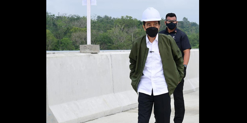 Jokowi: Konstruksi Tol Pekanbaru-Bangkinang Ditargetkan Selesai Desember 2021