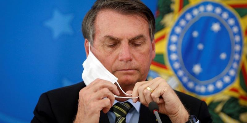Tak Pakai Masker, Presiden Bolsonaro Didenda Gubernur Maranhao