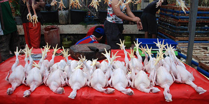 Jelang Lebaran, Harga Daging Ayam Di Kota Bandung Sentuh Rp 40 Ribu Per Kilogram