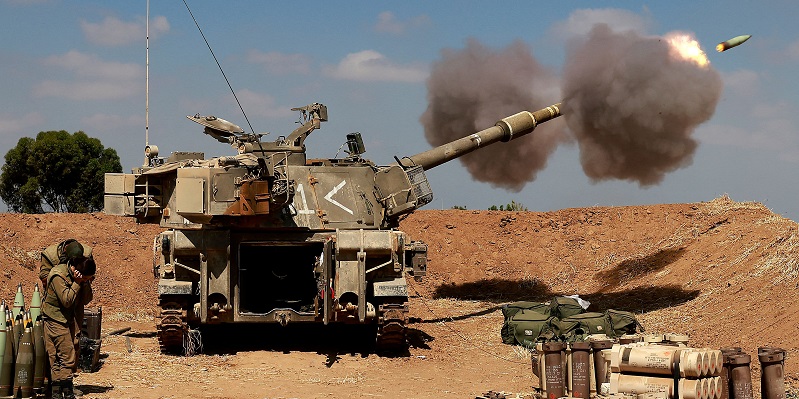 Pasukan Dan Tank Israel Kepung Jalur Gaza, Serangan Udara Berlanjut