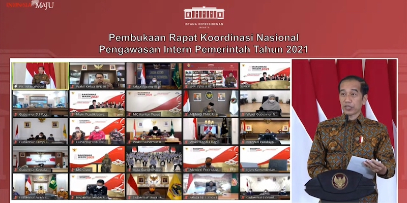 Tiga Arahan Presiden Jokowi Untuk BPKP Dan Jajaran APIP Saat Rakornas Wasin