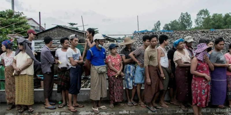 Buntut Dari Kudeta Myanmar, Harga Bahan Pangan Melonjak Hampir 50 Persen