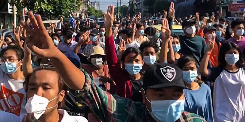 Protes Anti-Kudeta Myanmar, Tujuh Nyawa Melayang