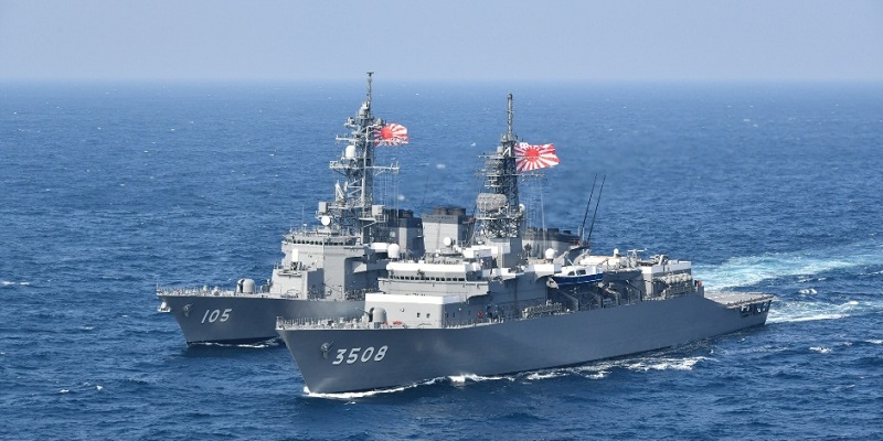 Sinyal Untuk China, Jepang Latihan Militer Bersama AS Dan Prancis