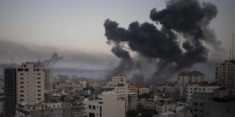 Gaza Dibombardir Jelang Idulfitri, 65 Warga Palestina Tewas