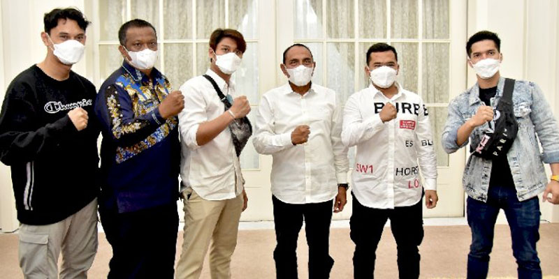 Rizky Billar Dan Putra Siregar Ingin Majukan PSMS, Gubernur Sumut: Buktikan Kalian Benar Cinta PSMS