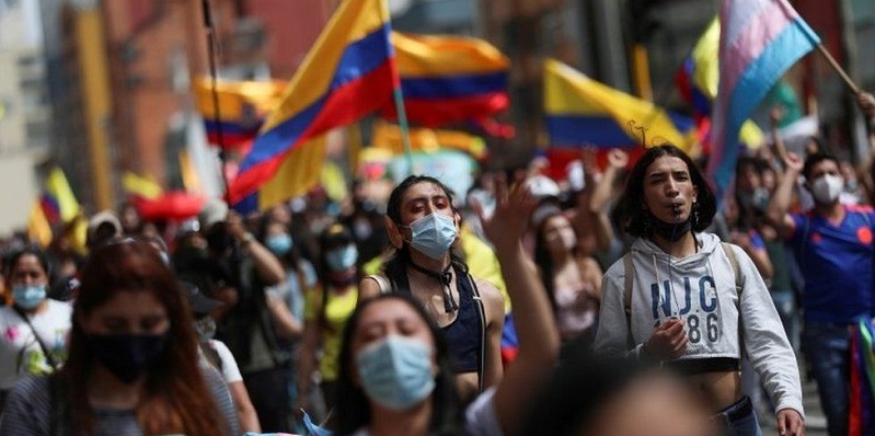 Asosiasi Migran Di Venezuela Kirim Dukungan Bagi Pengunjuk Rasa Kolombia