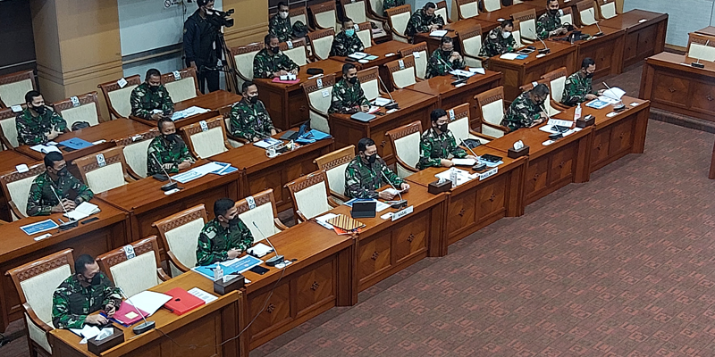 Panglima TNI Izin Ke Komisi I Petang Ini Akan Terbang Ke Papua Bareng Kapolri