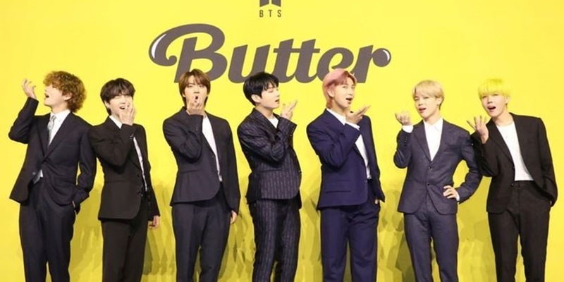 Single 'Butter' Meledak Di Pasaran, BTS Langsung Rilis Versi Remixnya