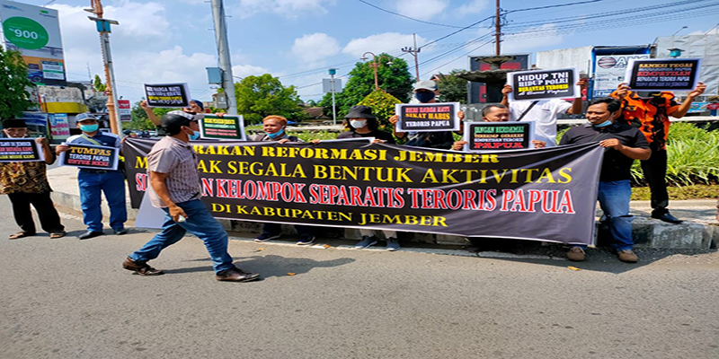 Peringati Harkitnas, Rakyat Jember Ingatkan Papua Wajib Dipertahankan