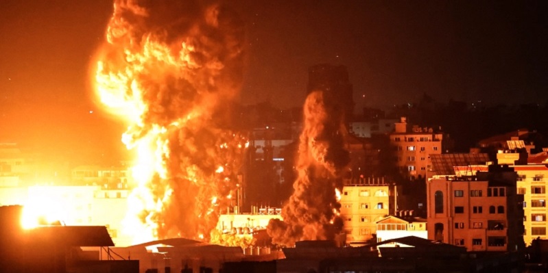 Serangan Israel Ke Jalur Gaza Semakin Kuat Dan Intens, Targetnya Meluas