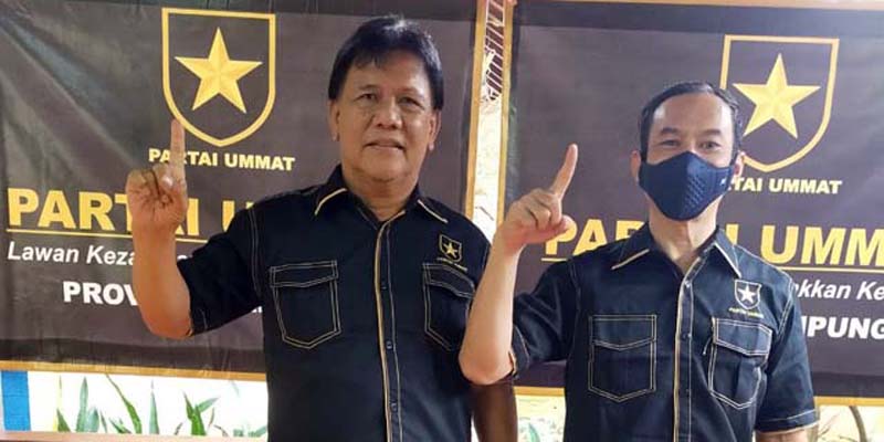 Pimpin Partai Ummat Lampung, Abdullah Fadri: Seluruh Kader Bergabung Karena Panggilan Hati Nurani