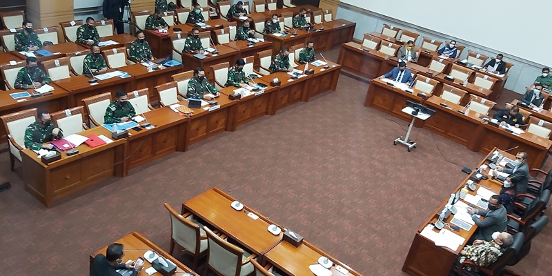 Di Hadapan Komisi I, Panglima TNI: Ini Waktu Yang Tepat Evaluasi Alutsista TNI
