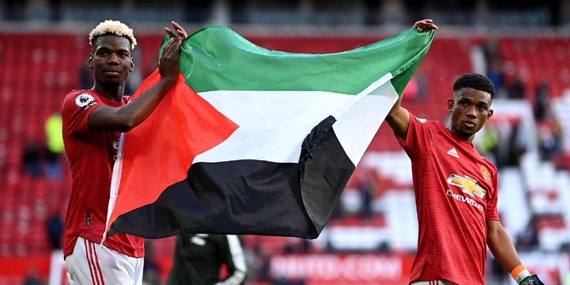 Kibarkan Bendera Palestina Usai Laga, Paul Pogba Bebas Dari Sanksi