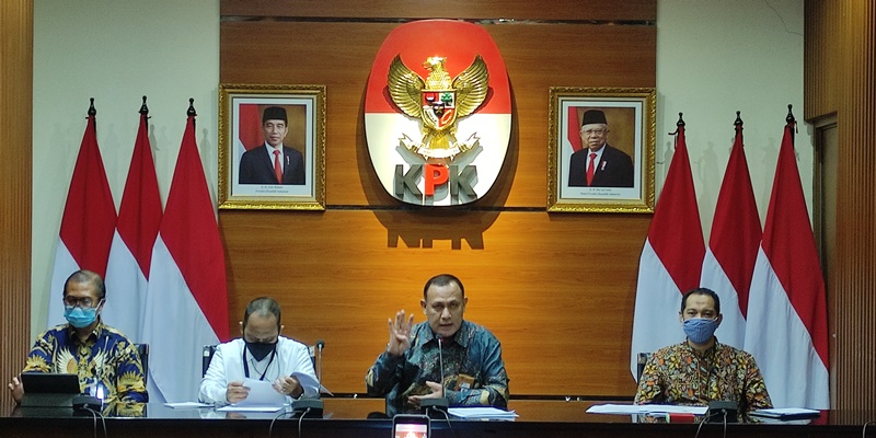 Tak Biasa, Ada 'Jokowi-Maruf' Saat Pengumuman Hasil Tes Wawasan Kebangsaan Pegawai KPK