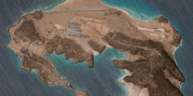 Ada Pangkalan Misterius Dibangun Di Pulau Vulkanik Di Lepas Pantai Yaman, Punya Siapa?