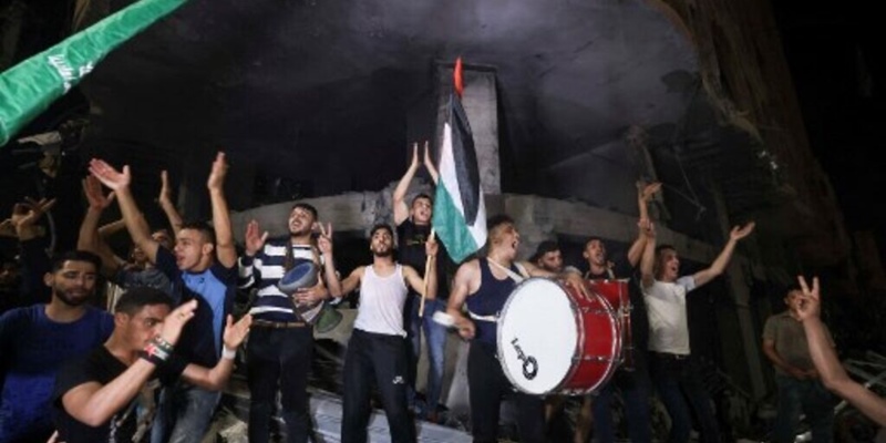 Masyarakat Gaza Bersuka Cita Atas Gencatan Senjata Israel-Hamas, Teriak 'Palestina Menang, Allahu Akbar'
