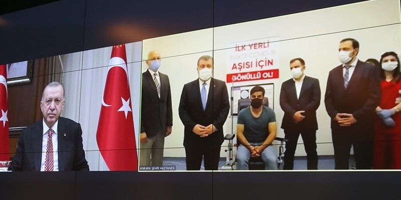 Dihadiri Erdogan, Turki Luncurkan Vaksin Covid-19 Turkovac