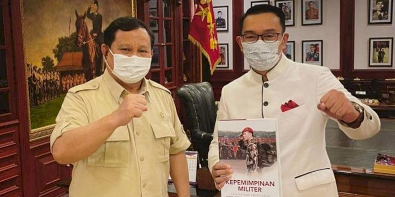 Bertemu Ridwan Kamil Dan Rizal Ramli, Prabowo Ingatkan Publik Kans Capres 2024 Masih Kuat