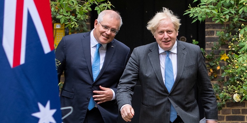 Boris Johnson Dan Scott Morrison Capai Kesepakatan Perdagangan Bebas Baru, Bikin Khawatir Para Petani Inggris