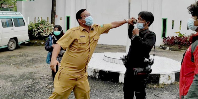 Oknum ASN Dan Satpam Bersikap Arogan Terhadap Wartawan, PFI Kota Medan: Perbuatan Yang Memalukan