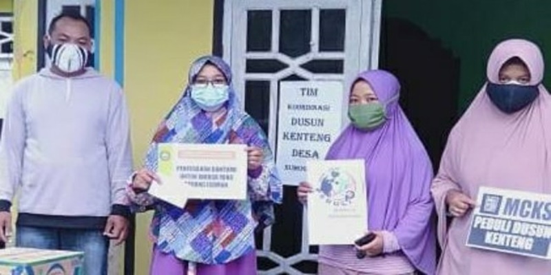 Dusun Kenteng Semarang Lockdown, Gugas Covid-19 Berjibaku Masak Tiap Hari Untuk Warga Isoma