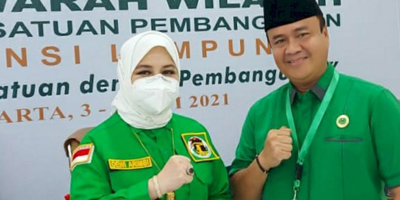 Terpilih Secara Aklamasi, Dewi Arimbi Resmi Pimpin DPW PPP Lampung