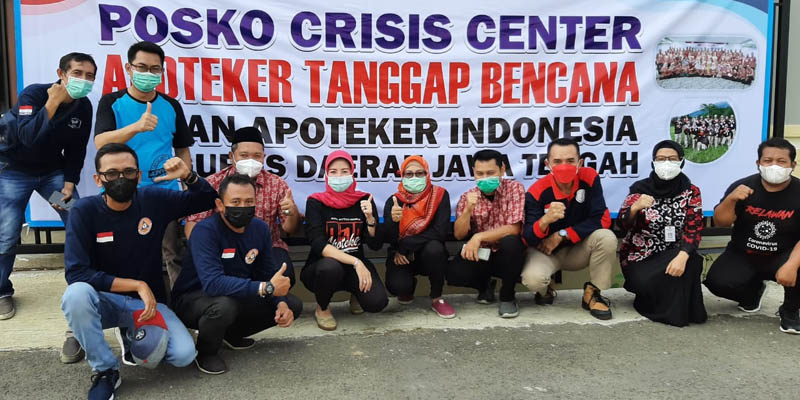 Ikatan Apoteker Indonesia Dirikan Posko Crisis Center Bantu Penanggulangan Covid-19 Di Kudus