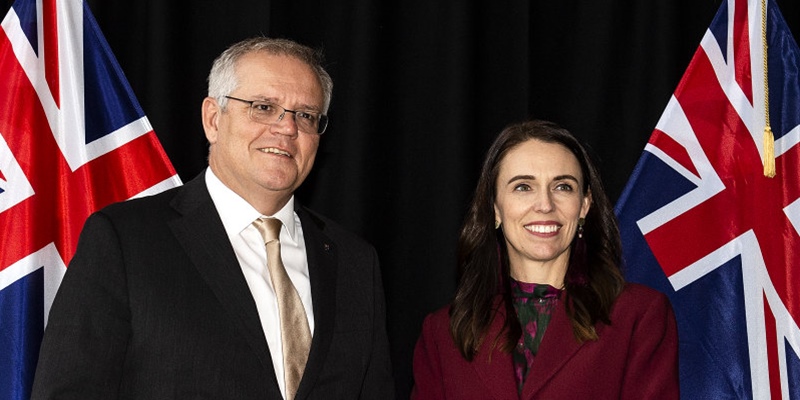 Di Hadapan Morrison, PM Ardern Sebut Hubungan Selandia Baru-Australia Tidak Terpengaruh Kebijakan Tentang China