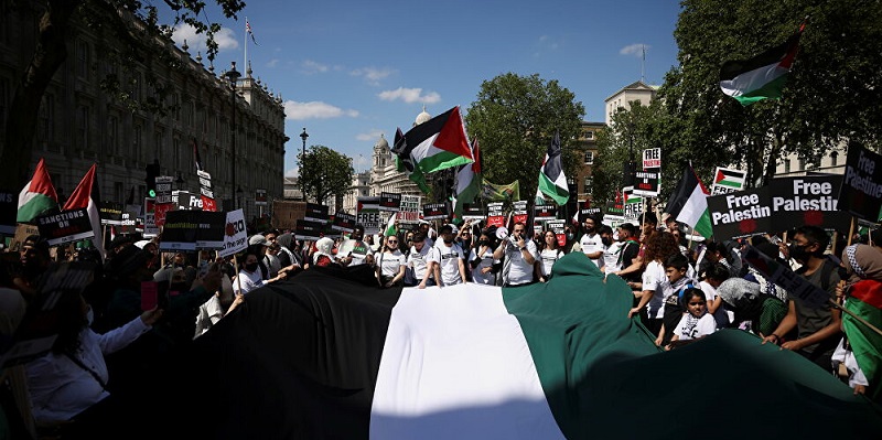 Unjuk Rasa Pro-Palestina Di Inggris, Tuntut Pemerintah Dan G7 Jatuhkan Sanksi Pada Israel