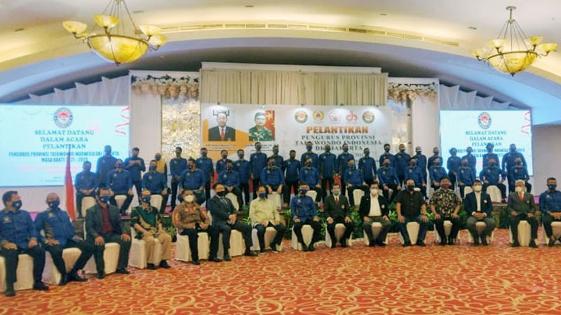 Dilantik, Pengurus Taekwondo DKI Jakarta Janji Bangun  Manajemen Organisasi Lebih Baik