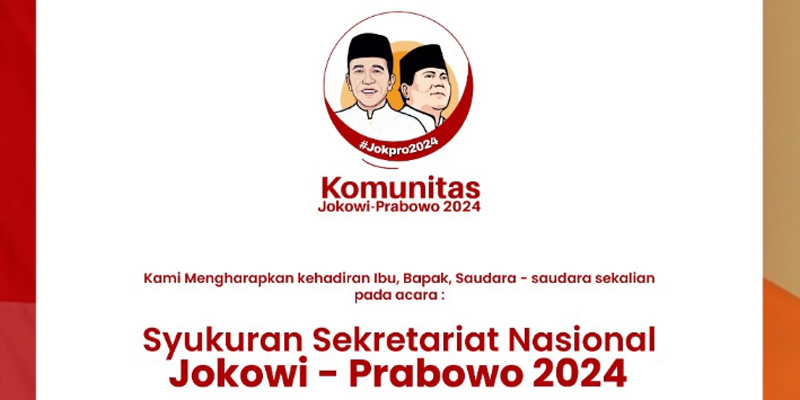 Pakar: Peresmian Seknas Jokowi-Prabowo Hak Berekspresi, Tapi Ironi Karena Masih Pandemi
