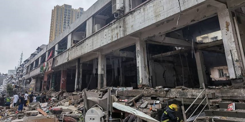 Ledakan Gas Dahsyat Mengoyak Provinsi Hubei, 11 Orang Tewas