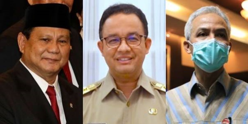 Prabowo-Ganjar-Anies <i>Top Three</i> 2024, Tapi Bukan Capres Premium